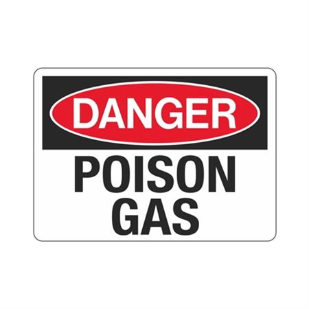 Danger Poison Gas Sign